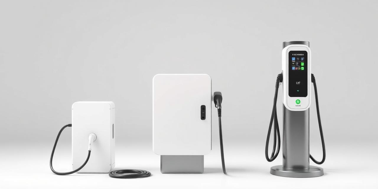 Diferentes tipos de carregadores para veículos elétricos